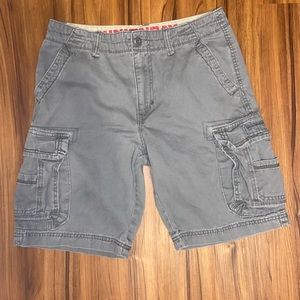 UNIONBAY Light Grey Cargo Jorts